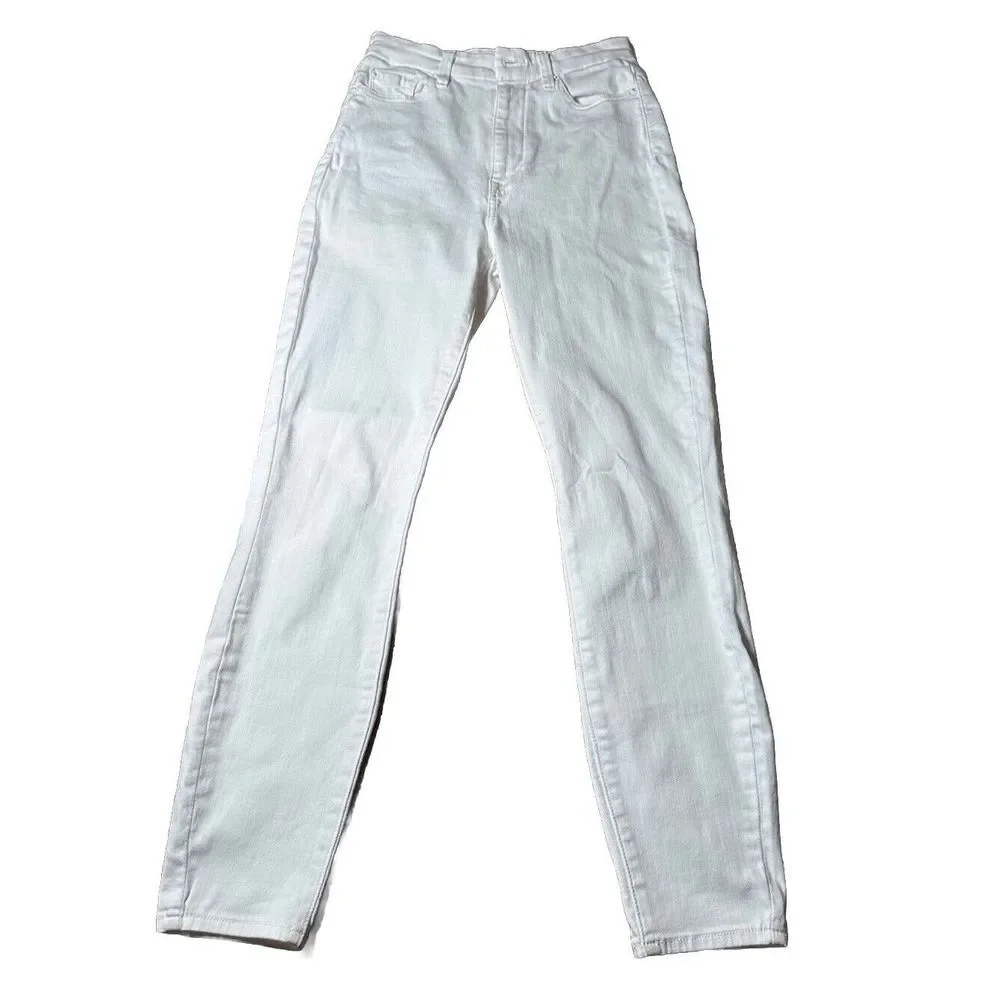 7 For All Mankind Jeans Womens 26 Skinny Aubrey  High Rise‎ Stretch